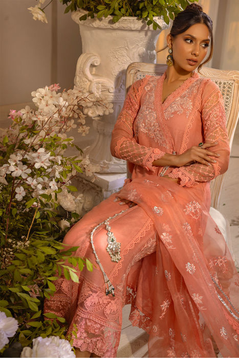 Zemira apricot - shirt and pants