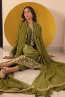 Picture of Runela Olive - Shirt, Pants and Dupatta