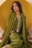 Picture of Runela Olive - Shirt, Pants and Dupatta