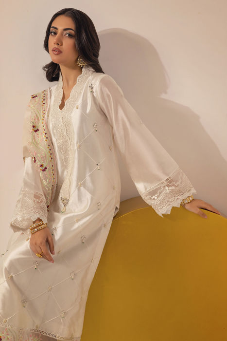 Mirsa Ivory - Shirt and Dupatta