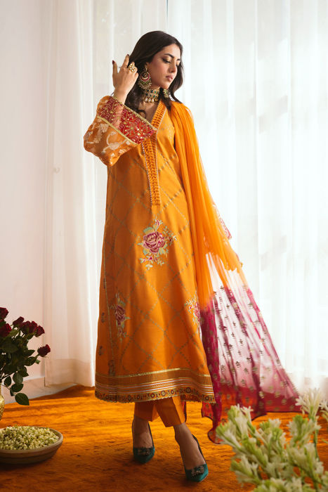 Zula (Shirt, Dupatta & Pants)