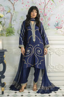 Picture of Izali Midnight - Shirt, Pants And Dupatta