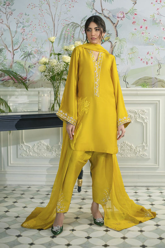 Picture of Melanie Daffodil - Shirt And Dupatta