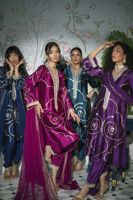 Picture of Izali Aubergine - Shirt, Pants And Dupatta