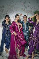 Picture of Izali Midnight - Shirt, Pants And Dupatta