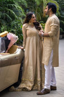 Picture of Raha Angarkha (Shirt, Pants And Dupatta)